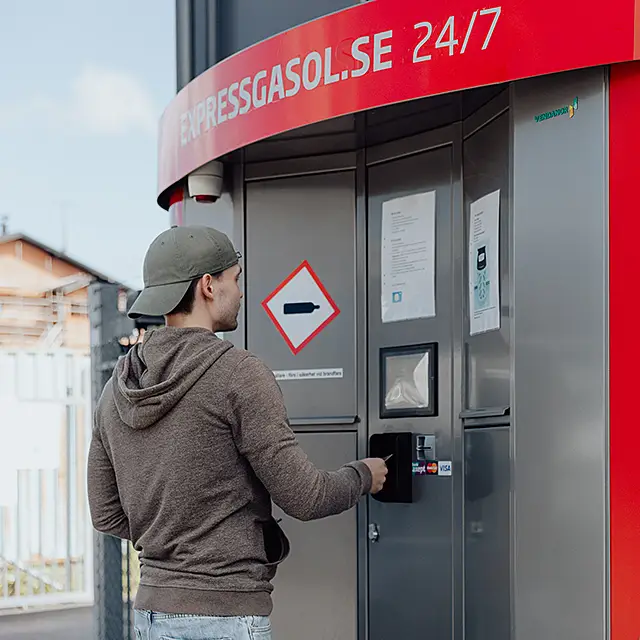 Gasolautomat Göteborg gasolgrill LEVOL